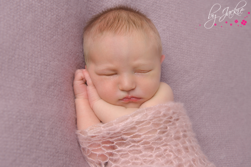 Photo of newborn baby girl. Image: Babies By Jackie, York, Yorkshire, UK