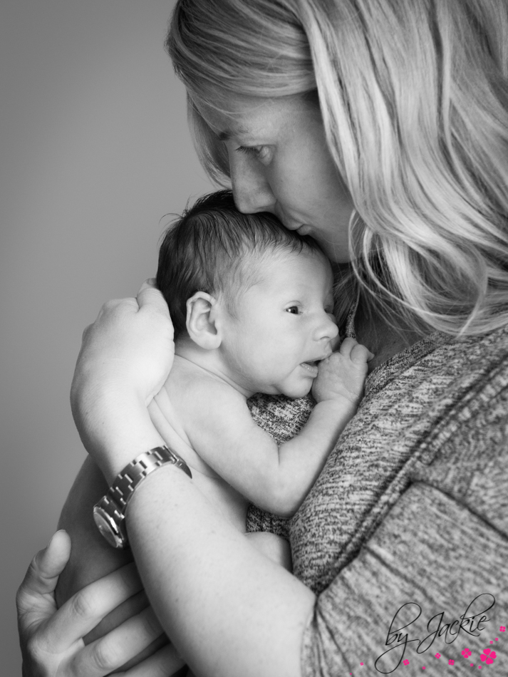 Photo of mummy with her newborn baby boy taken in whitby north yorkshire Image by Babies By Jackie near York