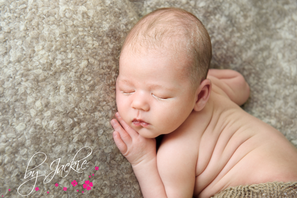Newborn baby rolls image By Jackie Photography near York UK